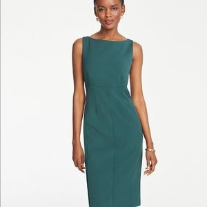 Ann Taylor emerald green dress